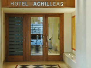 Achilleas Hotel Entrance