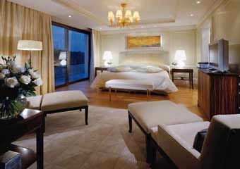 Arion Astir Palace Presidential Suite Master Bedroom