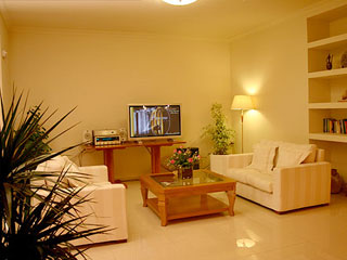 Athens Atrium TV Room