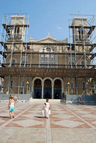 the orthodox cathedral of athens