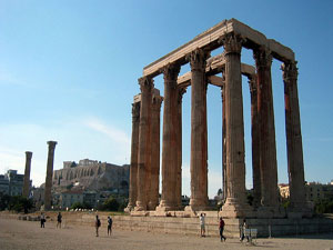 The Temple of Olympian Zeus