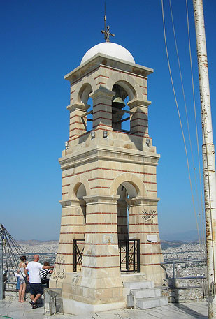 athens greece - lycabettus hill