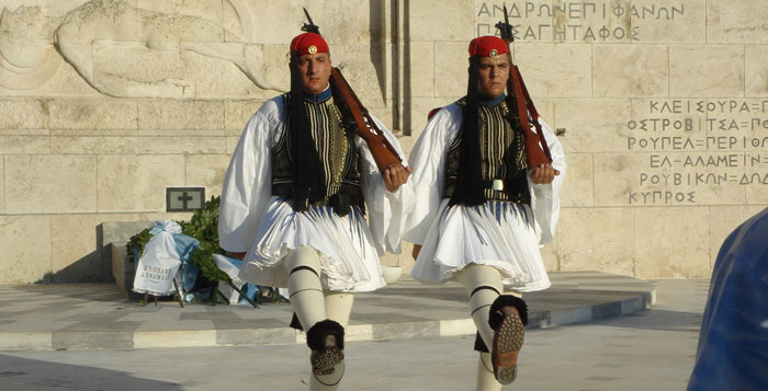 monument of the unknown soldier - tsolias