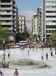 athens syntagma square