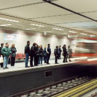 Attiki Metro Station Athens