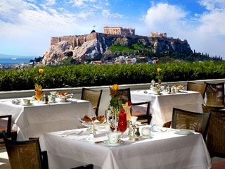 Grande Bretagne Hotel Acropolis View