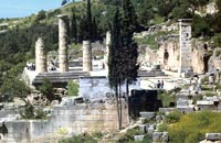 Delphi temple of Apollo-greece travel