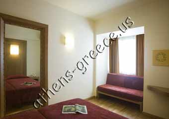 Hermes Athens Guestroom