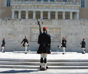 Greek presidential guard tsolias