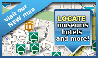 Locate museums, hotels and more