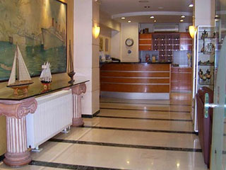 Lilia Hotel Reception Desk