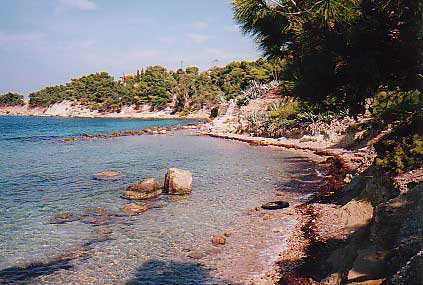 aegina coastline