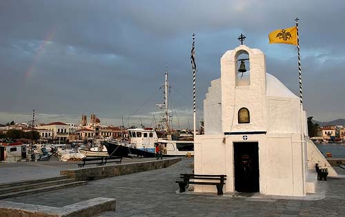 aegina port church