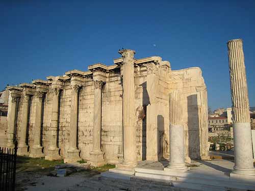 Ancient Library of Hadrian Athens