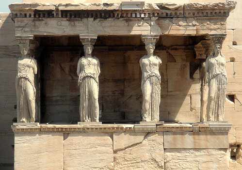 Athens Acropolis Caryatids