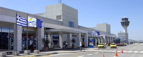 athens airport main enterance