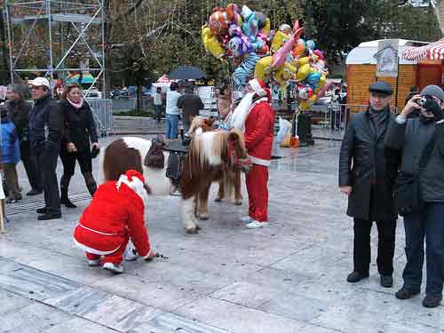 Athens Syntagma Square Christmas