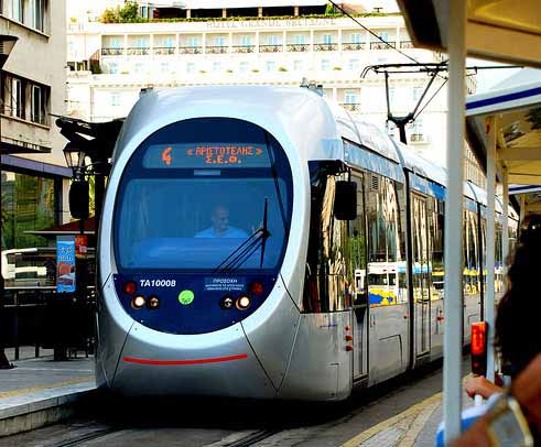 Athens Transportation Tram