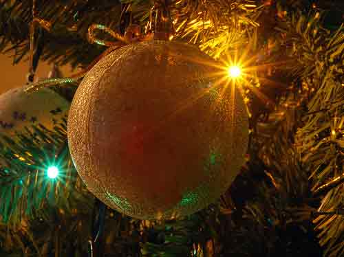 Christmas Tree Decorations in Greece