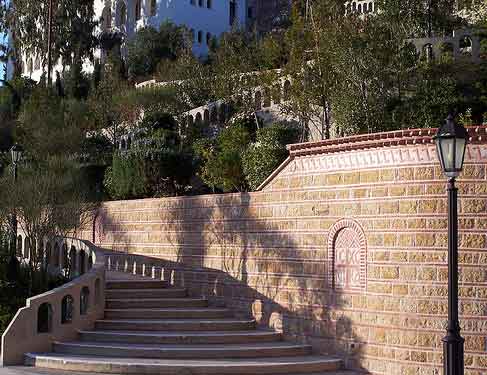 church entrance aegina