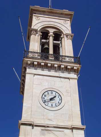 hydra town clock