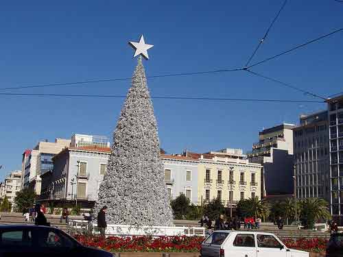 Omonia Square Christmas