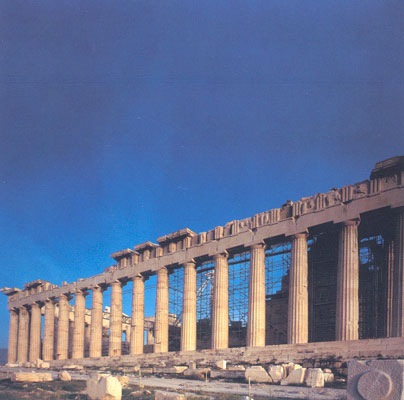 history of the parthenon