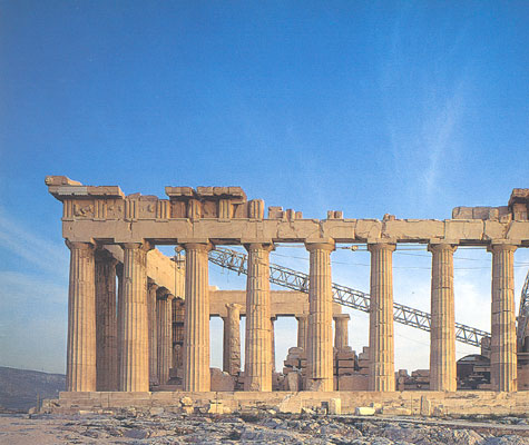the parthenon looks like today