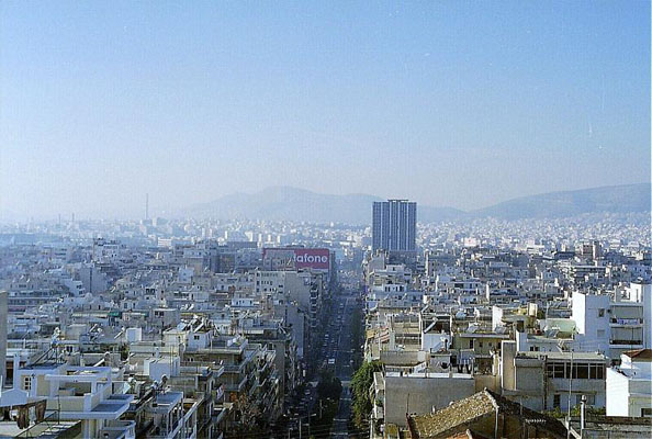 Piraeus from Castella