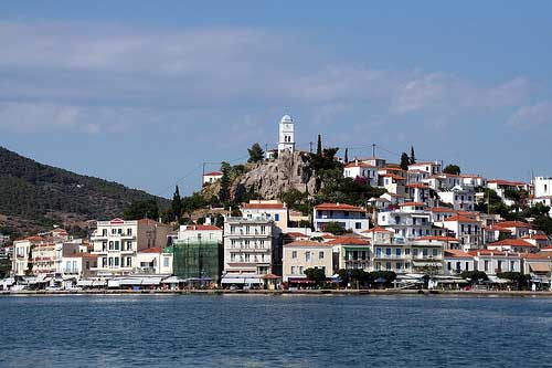 poros greece harbour